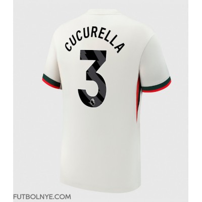 Camiseta Chelsea Marc Cucurella #3 Visitante Equipación 2025-26 manga corta Camiseta Chelsea Marc Cucurella #3 Visitante Equipación 2025-26 manga corta